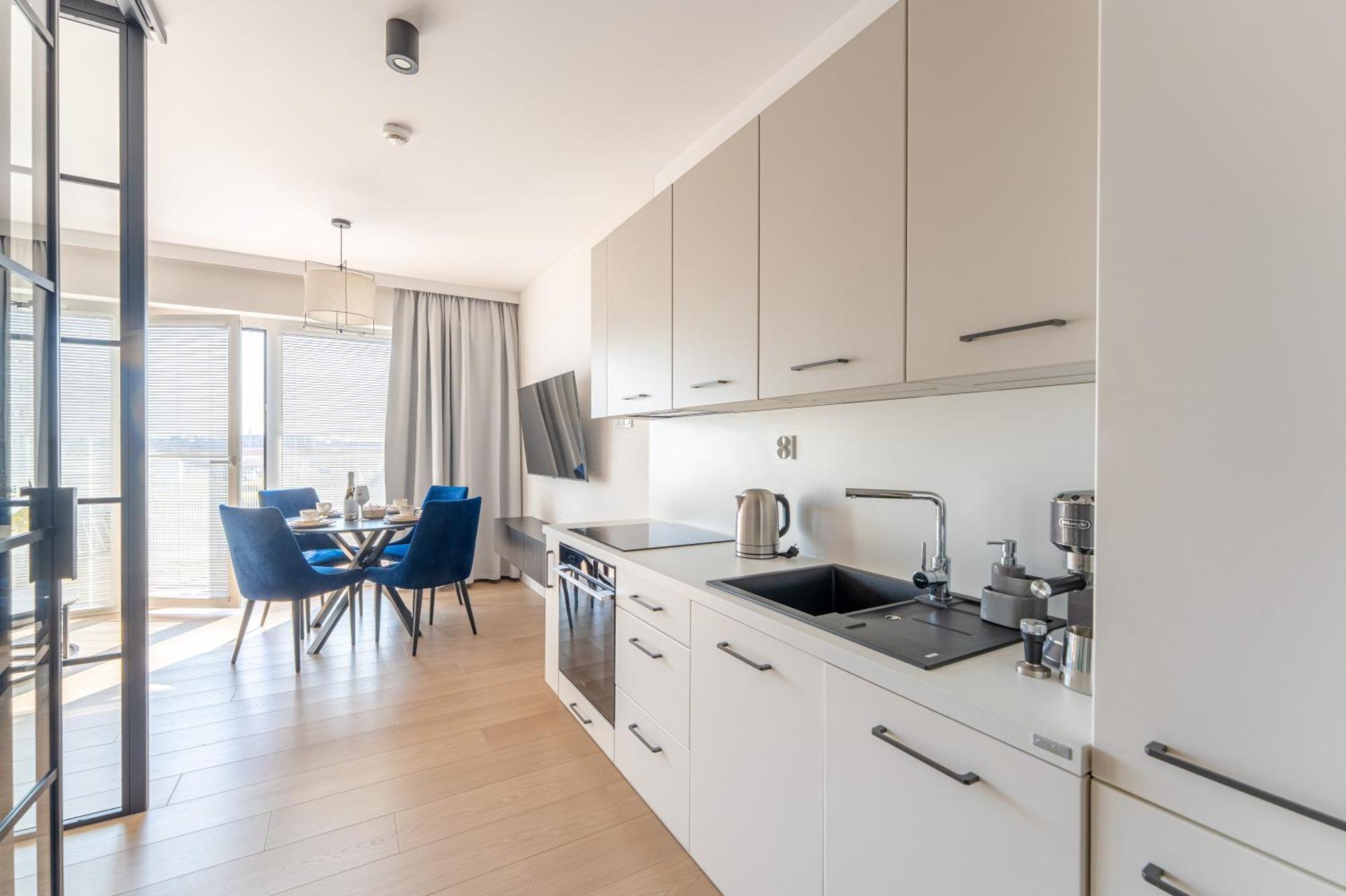 קולובז'ג Apartamenty Lighthouse - Polanki Aqua - Blue מראה חיצוני תמונה